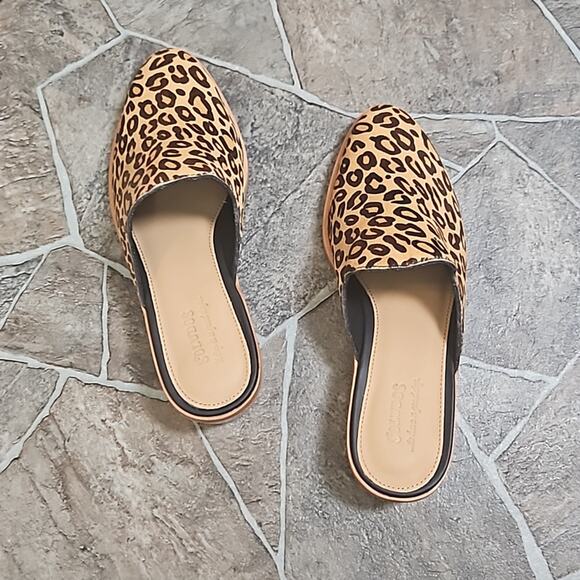 New in Box Soludos Venetian Leopard Mule Sz 5 - Picture 5 of 13